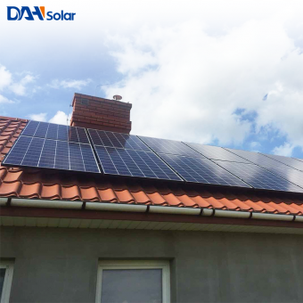 ระบบไฟฟ้าพลังงานแสงอาทิตย์แบบผสมผสาน 10kw สำหรับใช้ภายในบ้าน 