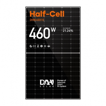 DAH Mono Half-Cell /DHM-60X10-430~460W แผงโซลาร์เซลล์ 