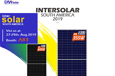 dah solar เข้าร่วม intersolar South America พร้อมแผงเซลล์แสงอาทิตย์ 9bb