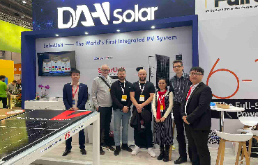 DAH Solar เปิดตัว SolarUnit และนำเสนอโมดูล PV แบบเต็มหน้าจออีกครั้งที่งานนิทรรศการ PV ที่เยอรมัน