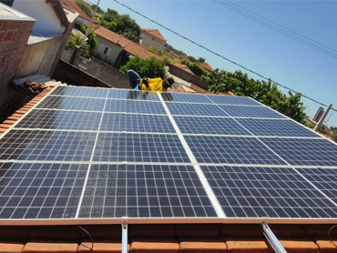 บราซิล 5kw 440W โพลี PV โมดูล On-Grid ระบบบ้านพลังงานแสงอาทิตย์